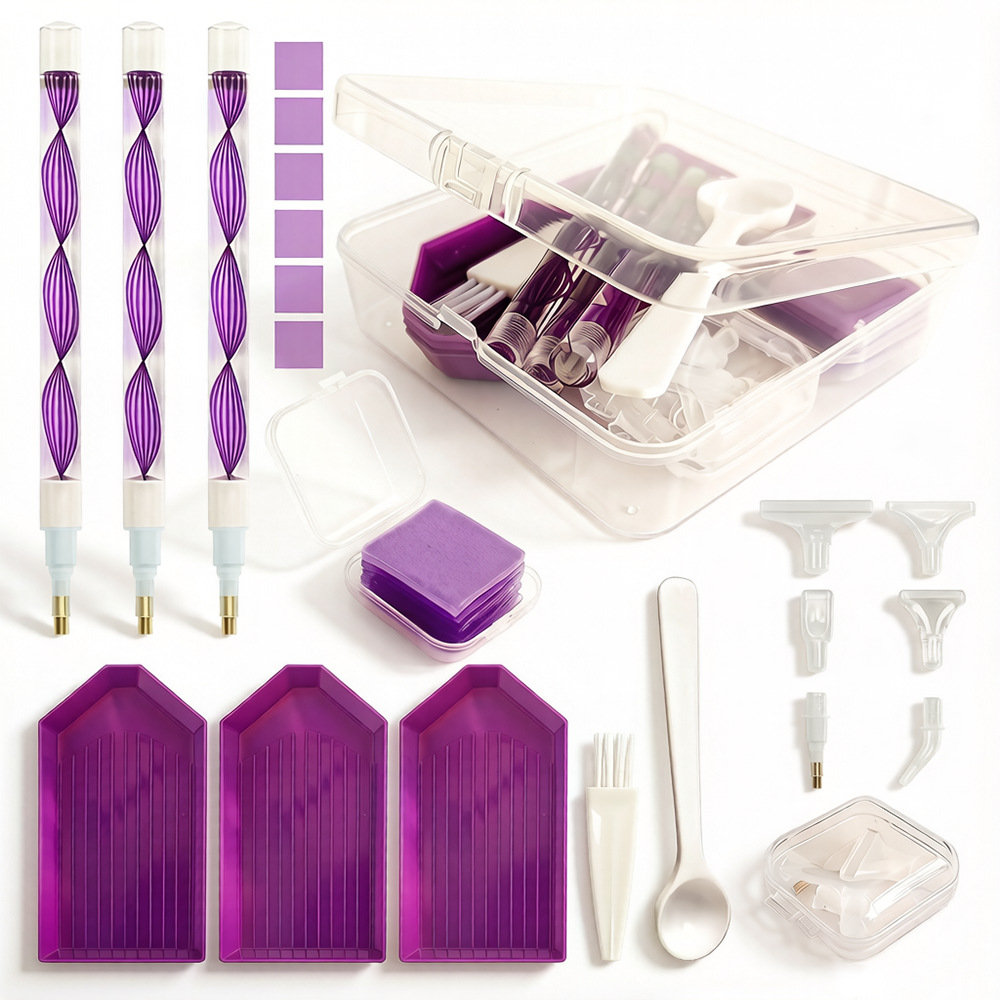 Embroidery Service - DIY Diamond Painting Tool Kit 4