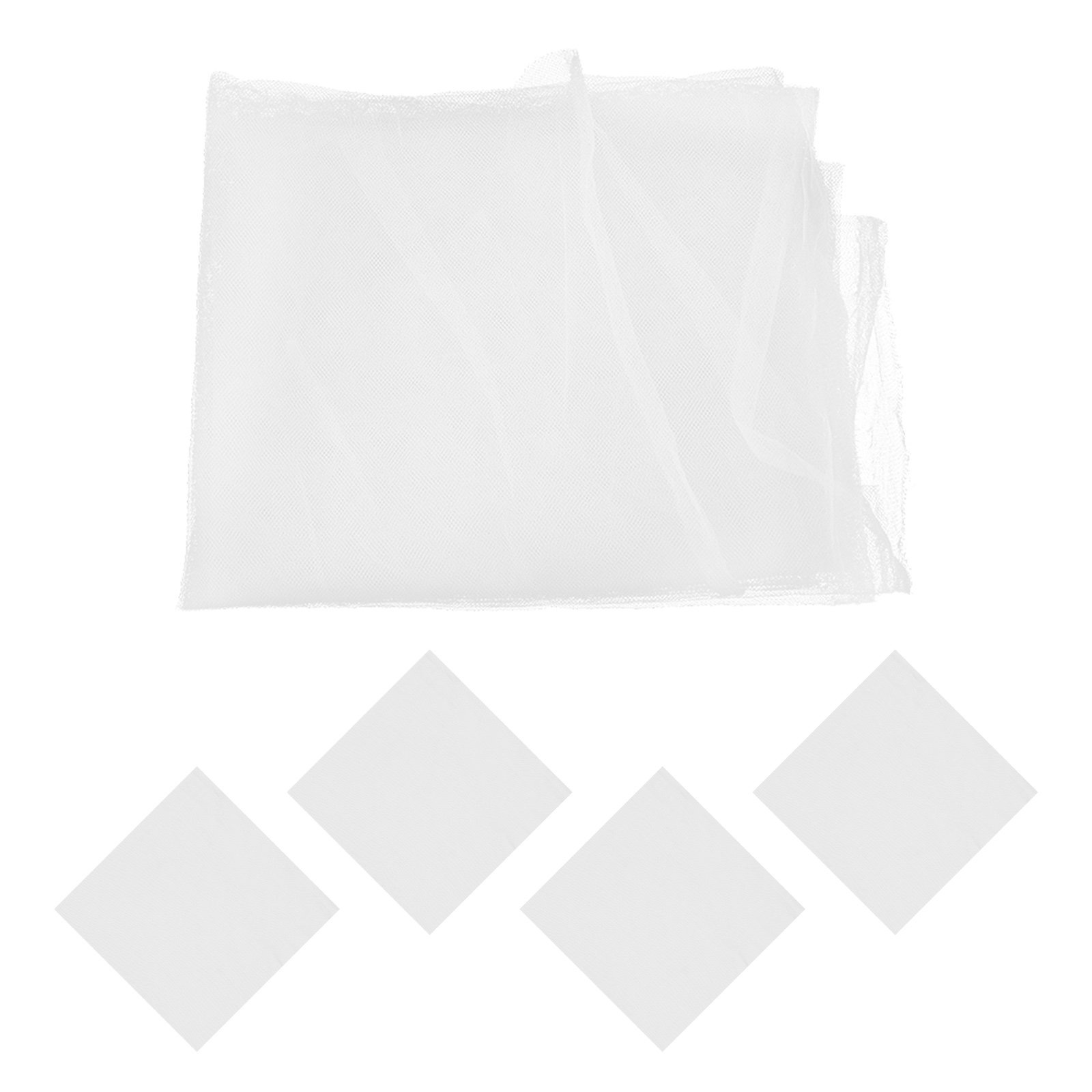 5Pcs Wet Felting Mesh Net Wool - Felt Sheet Wool 评论和价格