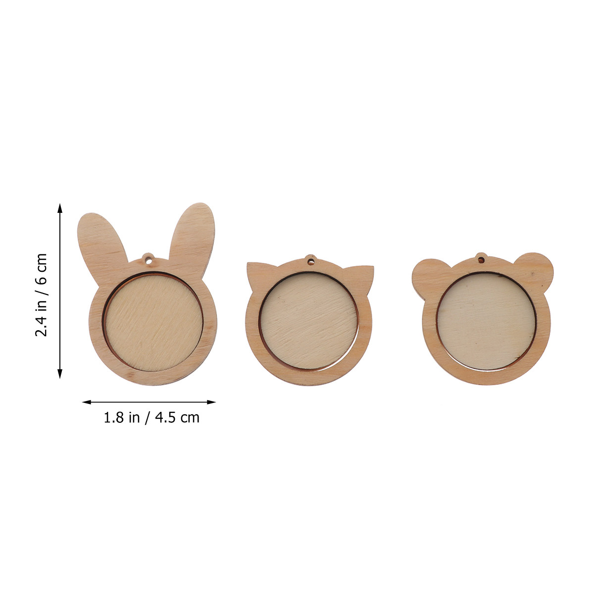 3Pcs Mini Wood Embroidery Hoop - Embroidery Hoop Plastic 评论和价格
