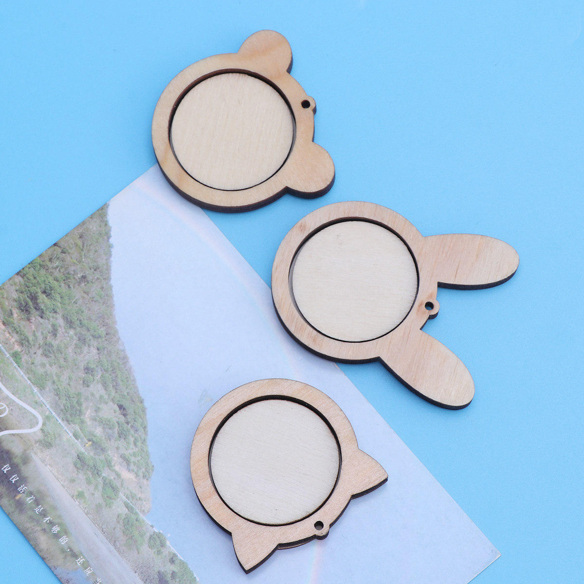 3Pcs Mini Wood Embroidery Hoop - Embroidery Hoop Plastic 评论和价格