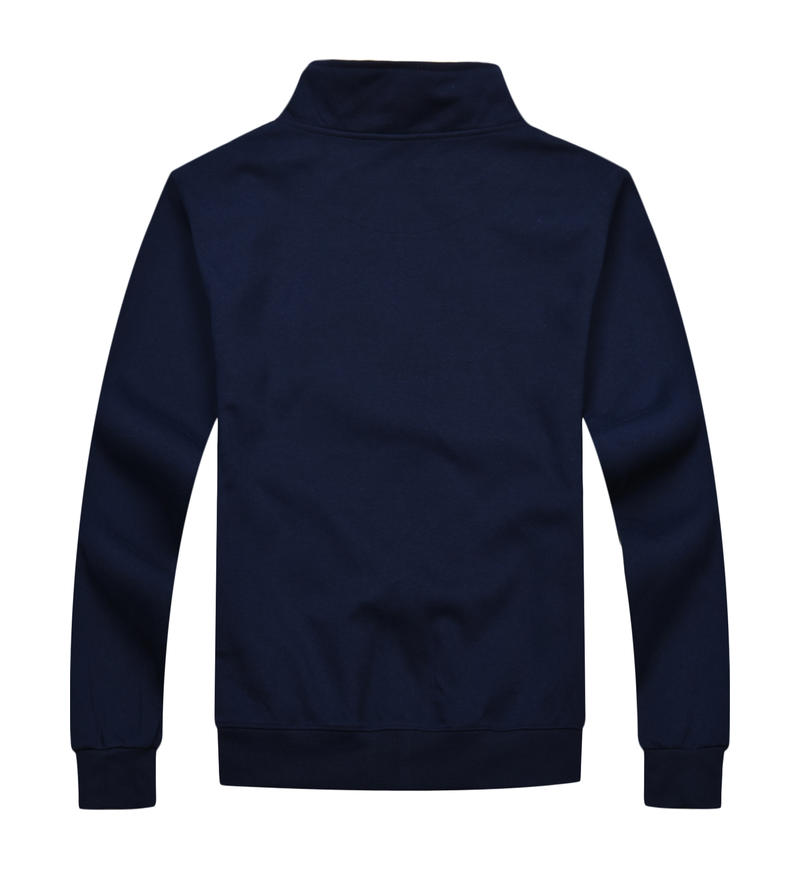 Fashionable Stand Up Collar Zi - Embroidery Logo 评论和价格