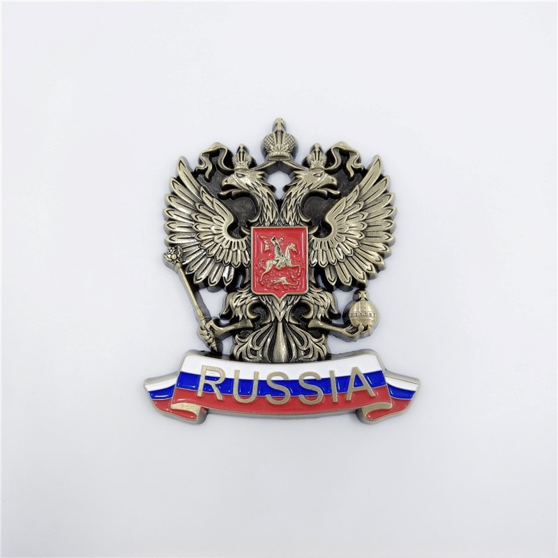 Russian Two-headed Eagle Emble - Embroidery Ribbon 评论和价格