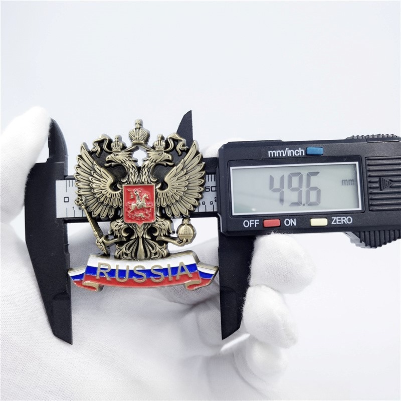 Russian Two-headed Eagle Emble - Embroidery Ribbon 评论和价格