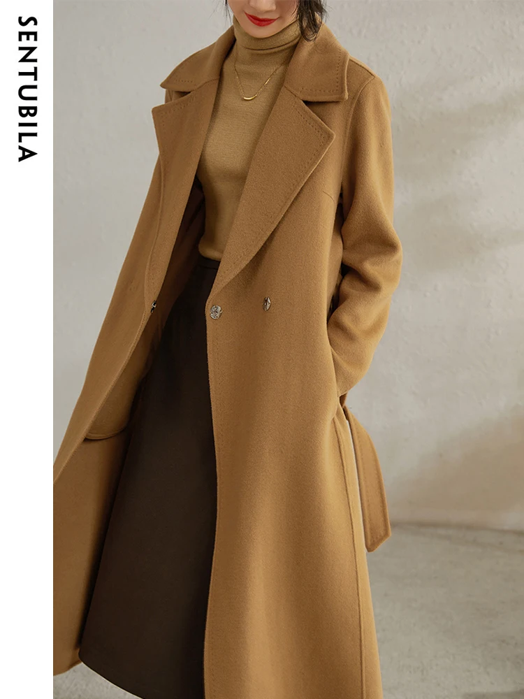 SENTUBILA Women 100% Wool Long - Felt Sheet Wool 评论和价格