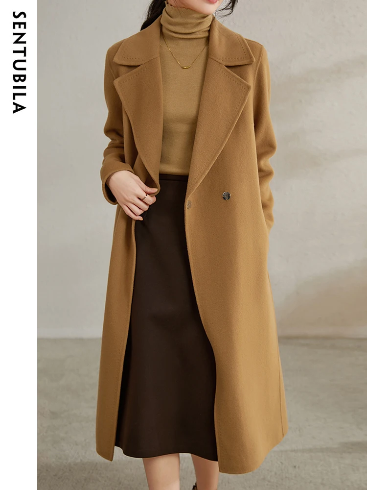 SENTUBILA Women 100% Wool Long - Felt Sheet Wool 评论和价格