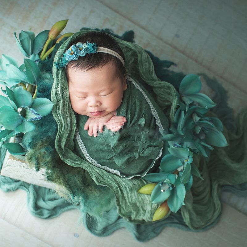 KLV 1Set Baby Soft Wrap Top Kn - Felt Sheet Wool 评论和价格