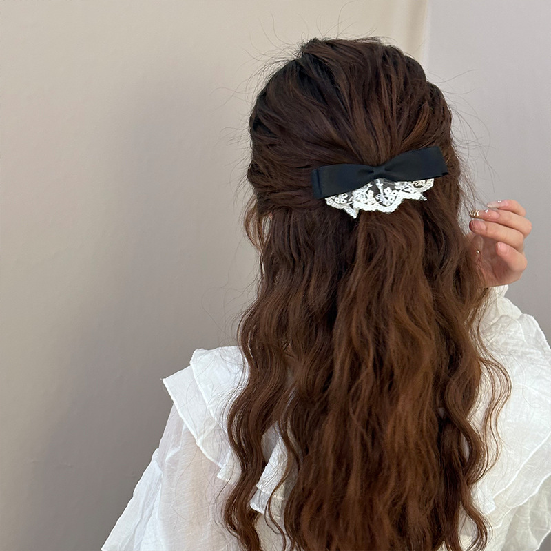 Hair Pins and Clips Accessorie - Embroidery Ribbon 评论和价格