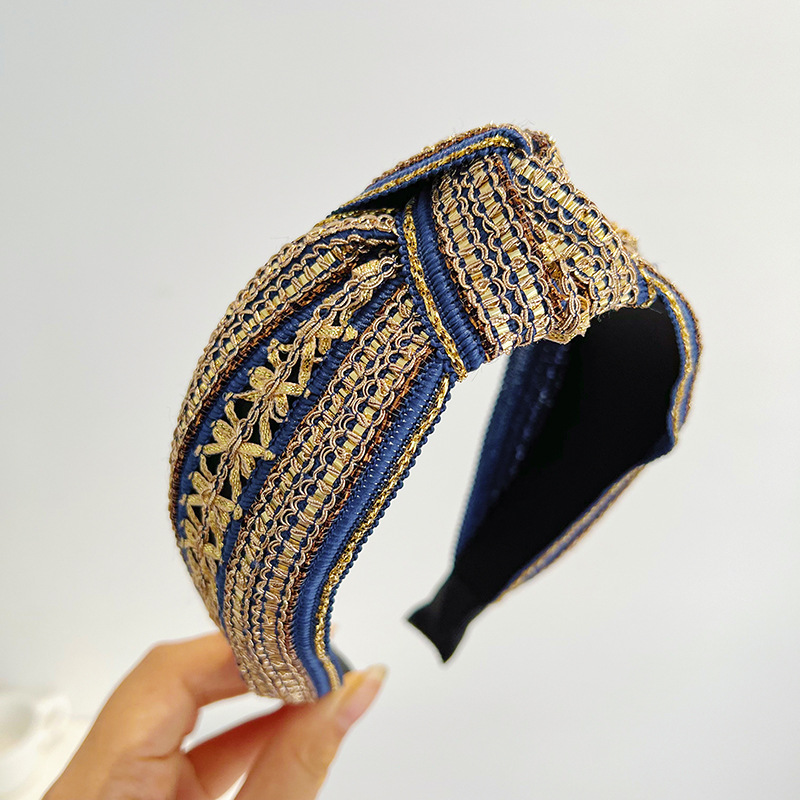 Women Girls Vintage Bohemian E - Embroidery Knot 评论和价格