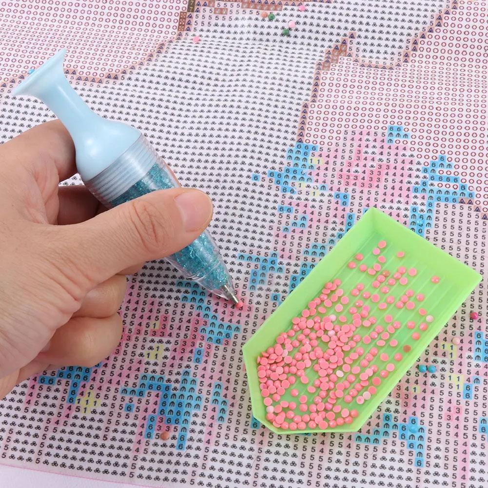 Vase Shaped Drill Pen Pen Craf - Embroidery Details 评论和价格
