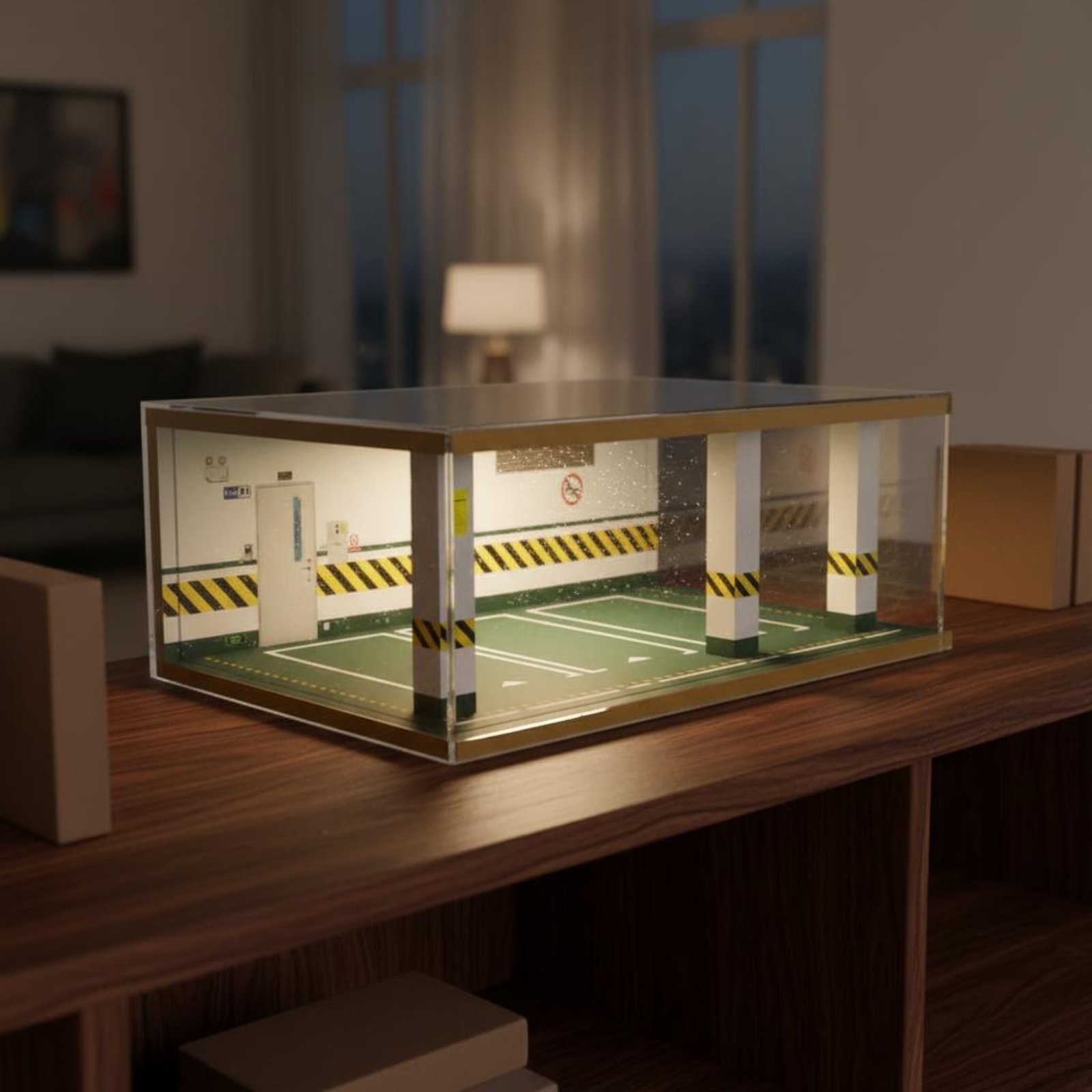 1:24 Scale Parking Garage Wood - Frame Display Wood 评论和价格
