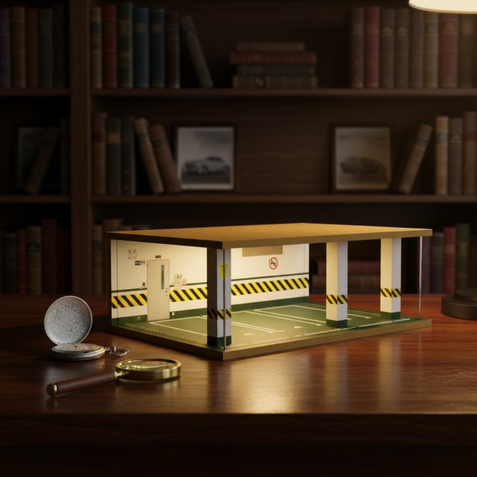1:24 Scale Parking Garage Wood - Frame Display Wood 评论和价格