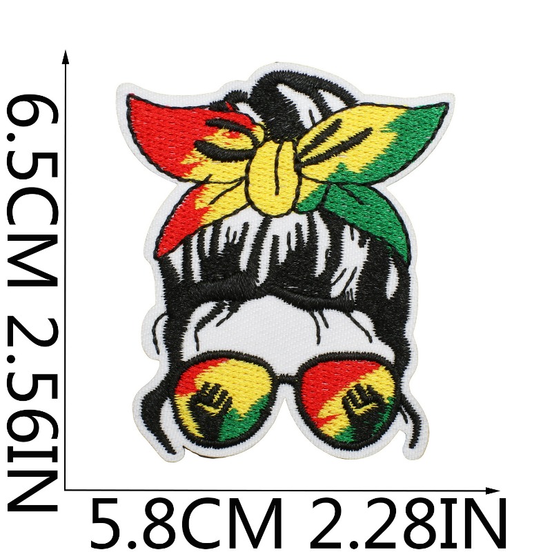 Black History Independence Day - Embroidery On Black Shirt 评论和价格