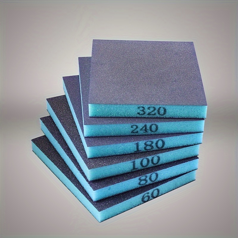 6 Sanding Sponges, Washable an - Embroidery Art Painting 评论和价格