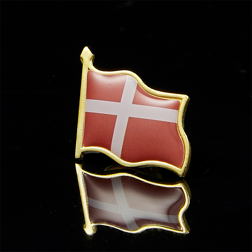 Denmark Waving Epoxy Flag Lape - Embroidery Knot 评论和价格