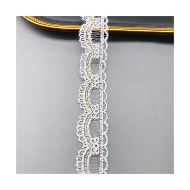 Fabric Mesh embroidery Hollow  - Embroidery Ribbon 评论和价格