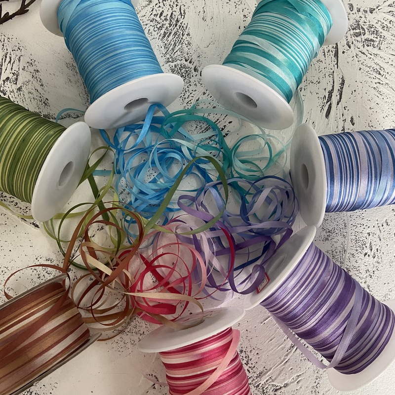 4mm Silk Ribbon Variegated Col - Embroidery Ribbon 评论和价格