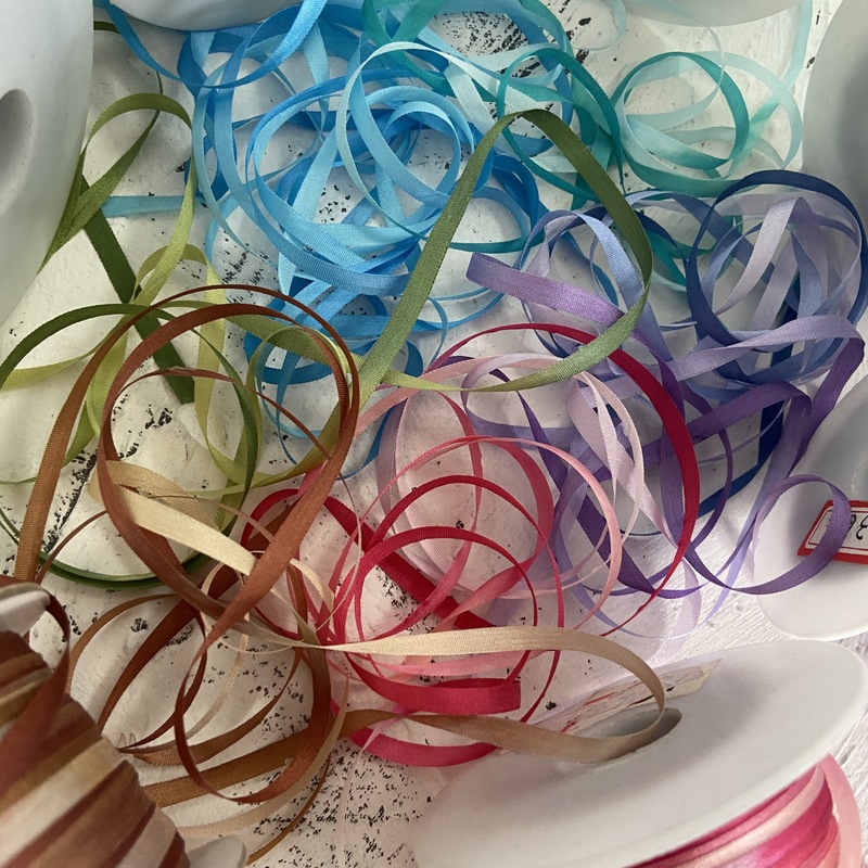 4mm Silk Ribbon Variegated Col - Embroidery Ribbon 评论和价格