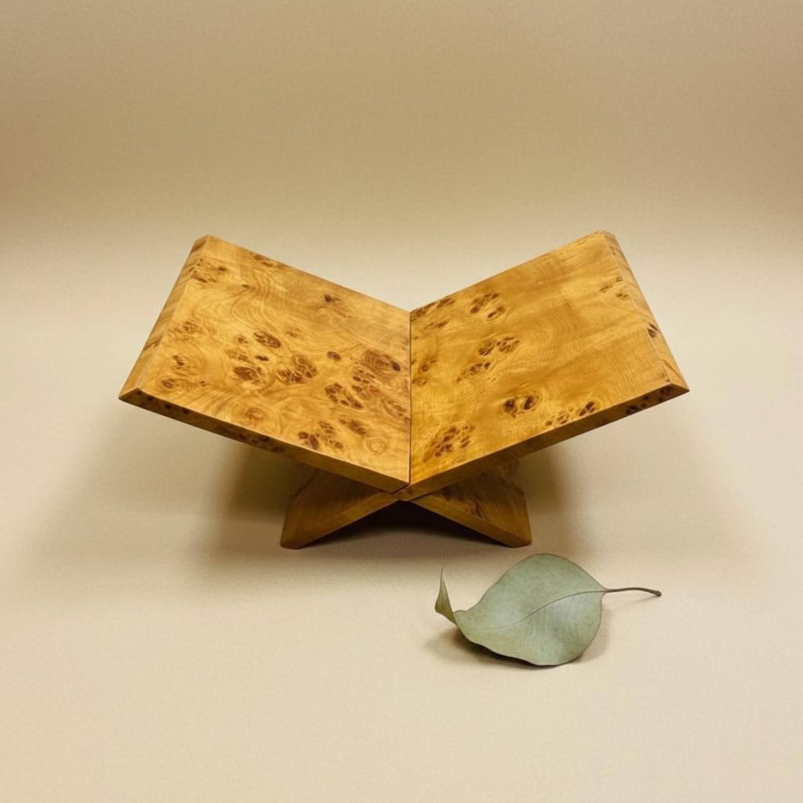Cross Book Stand Wabi-Sabi Des - Frame Display Wood 评论和价格