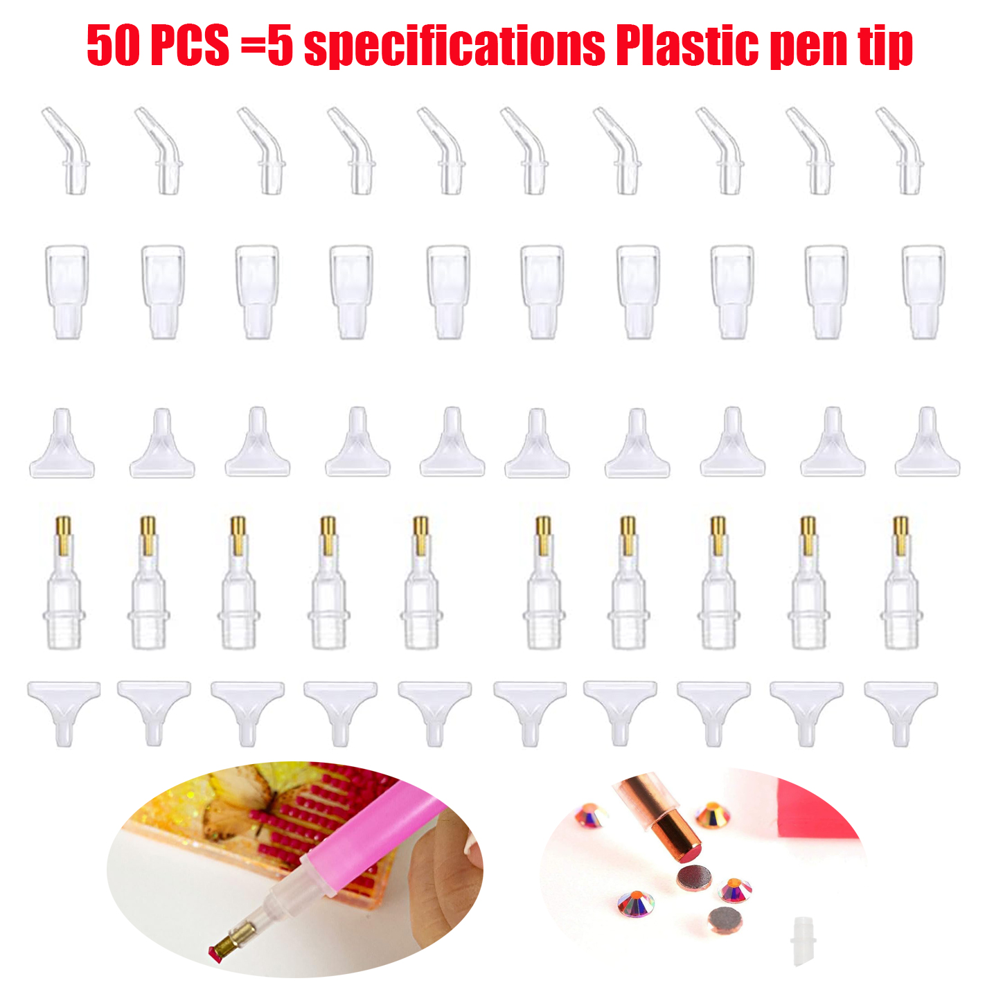 50 Pcs Diamond Painting Art Dr - Embroidery Details 评论和价格