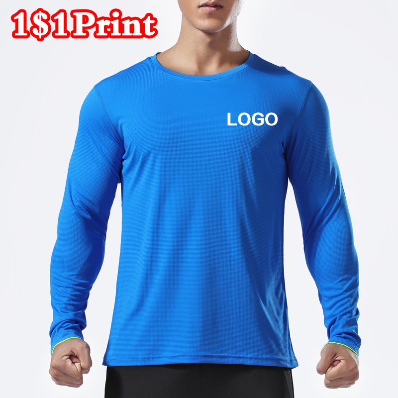 Sports quick drying long sleev - Embroidery Logo 评论和价格