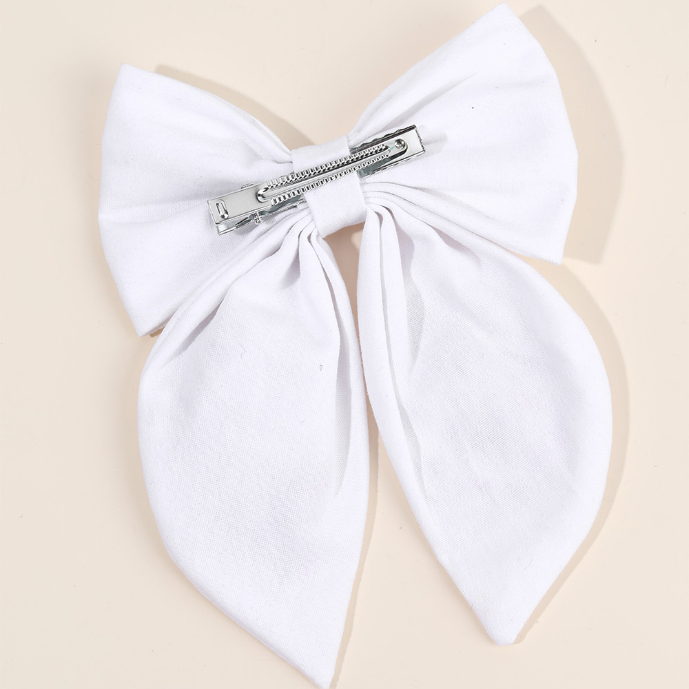 Rabbit Embroidery Bow Hair Cli - Embroidery Rabbit 评论和价格