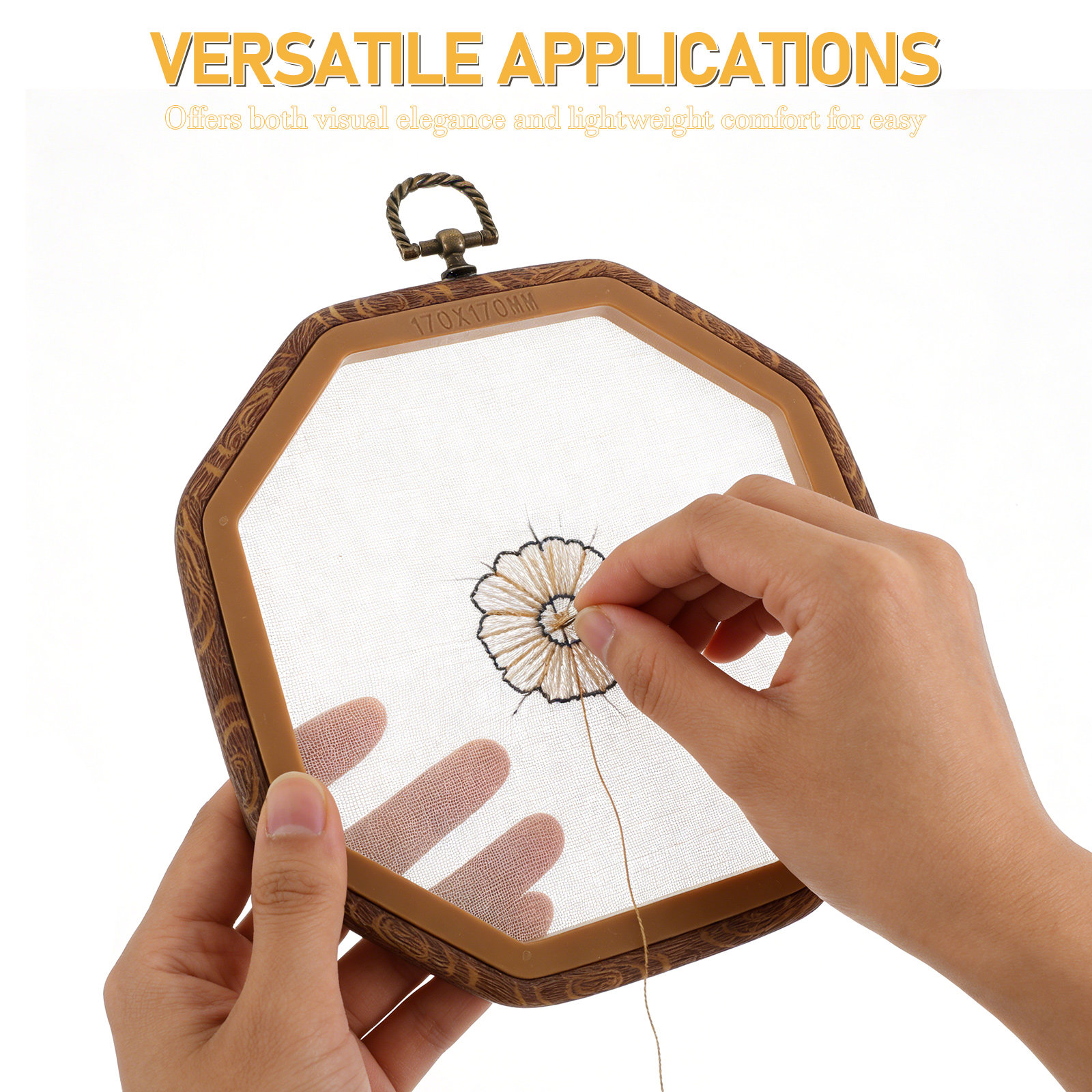 6Pcs Octagonal Imitated Wood E - Frame Display Wood 评论和价格