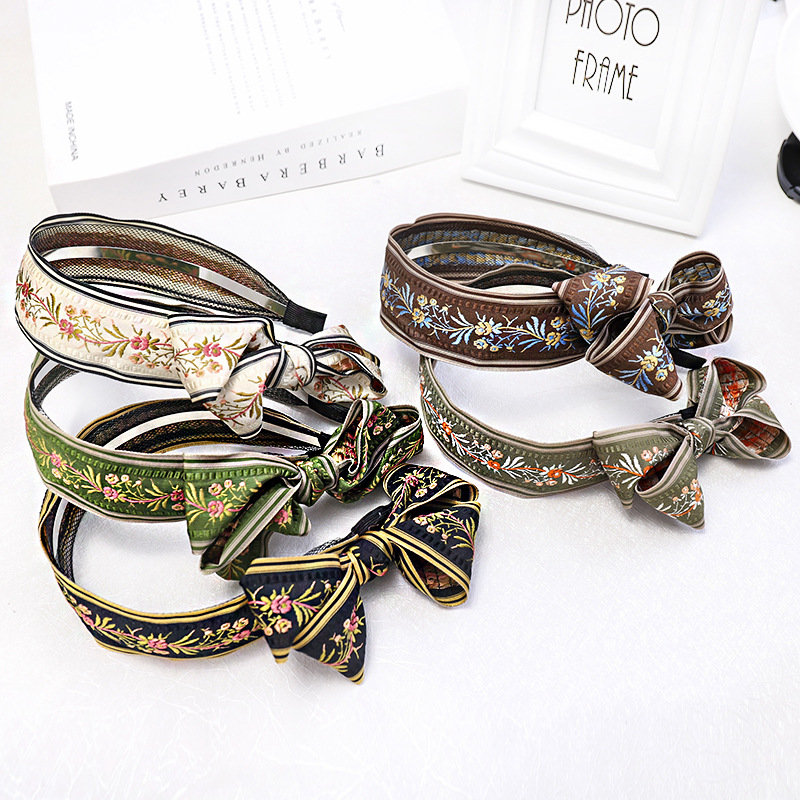 Exquisite Retro Ethnic Printed - Embroidery Knot 评论和价格