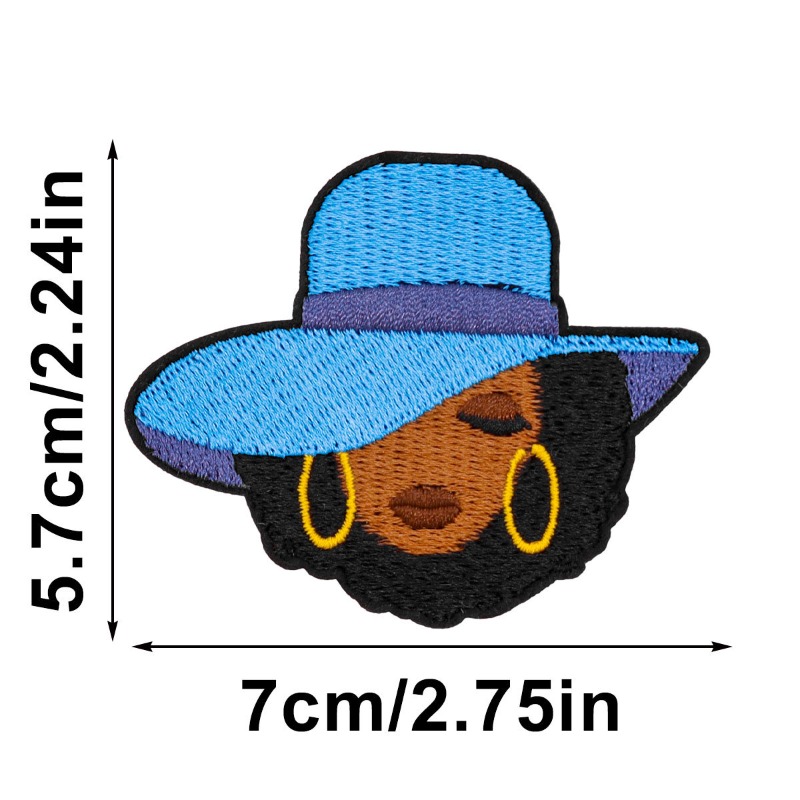 Black Girl Magic Cool Face Wom - Embroidery On Black Shirt 评论和价格