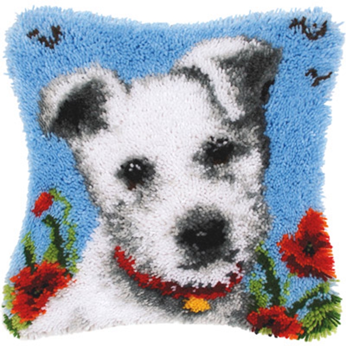 Animal Wolf Pattern Latch Hook - Embroidery Knot 评论和价格