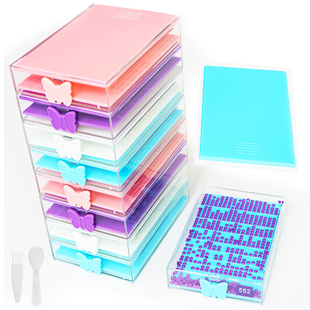 New Diamond Painting Tool Tray - Embroidery Details 评论和价格