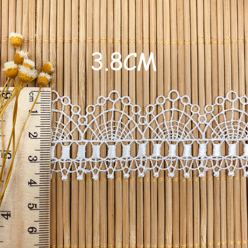 Hollow Embroidery Clavicle Cha - Embroidery Ribbon 评论和价格