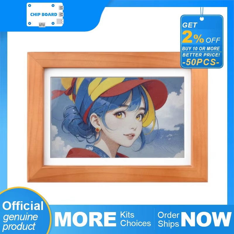 Waveshare ESP32-S3 PhotoPainte - Frame Display Wood 评论和价格