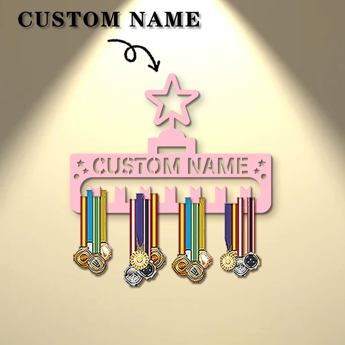 1pc Custom Modern Style Cartoo - Frame Display Wood 评论和价格