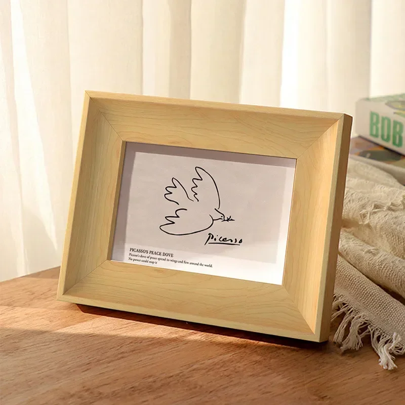 Wooden Photo Frame 5/6/7/8/10  - Frame Display Wood 评论和价格