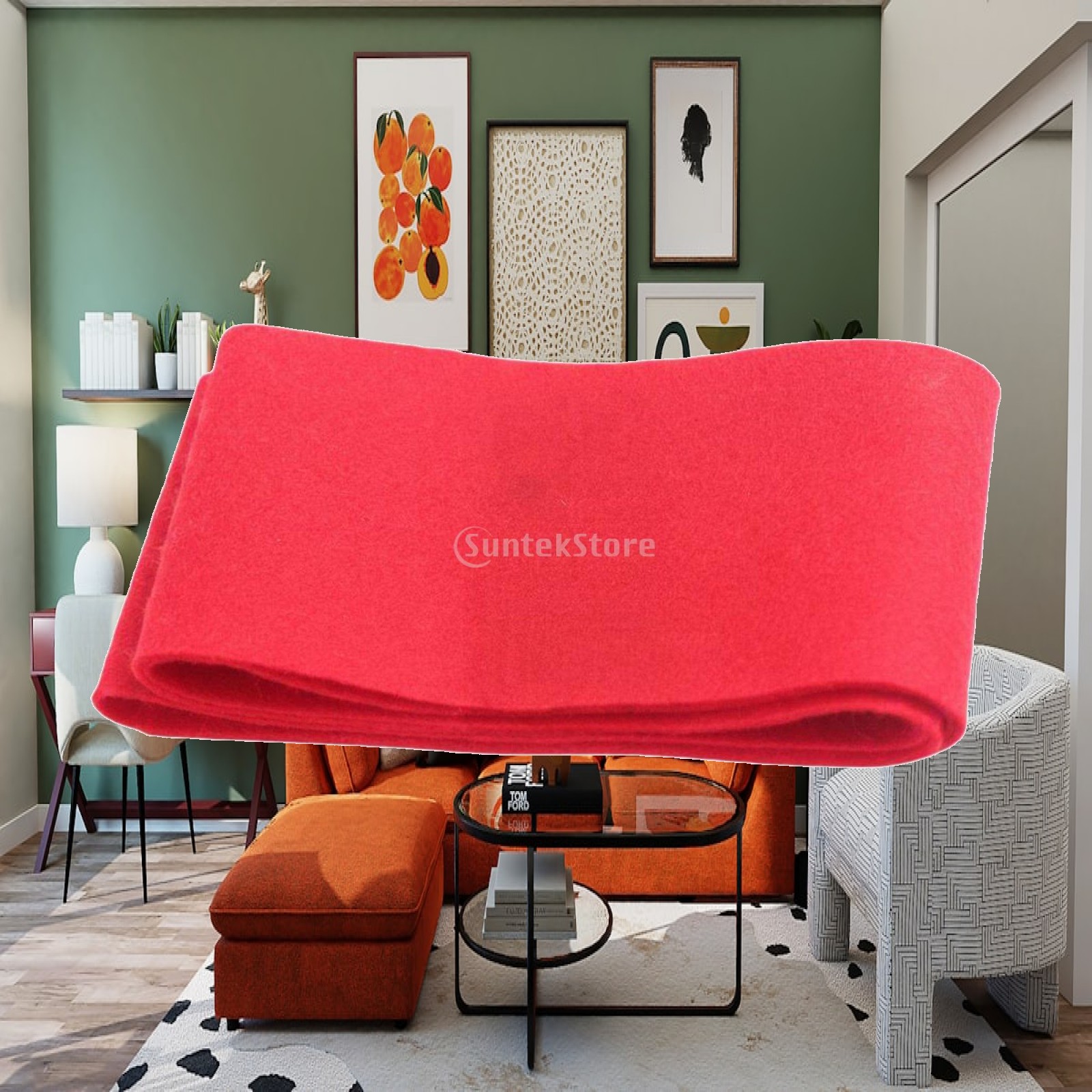 Grand Piano Sheet Rack Cover P - Felt Sheet Wool 评论和价格