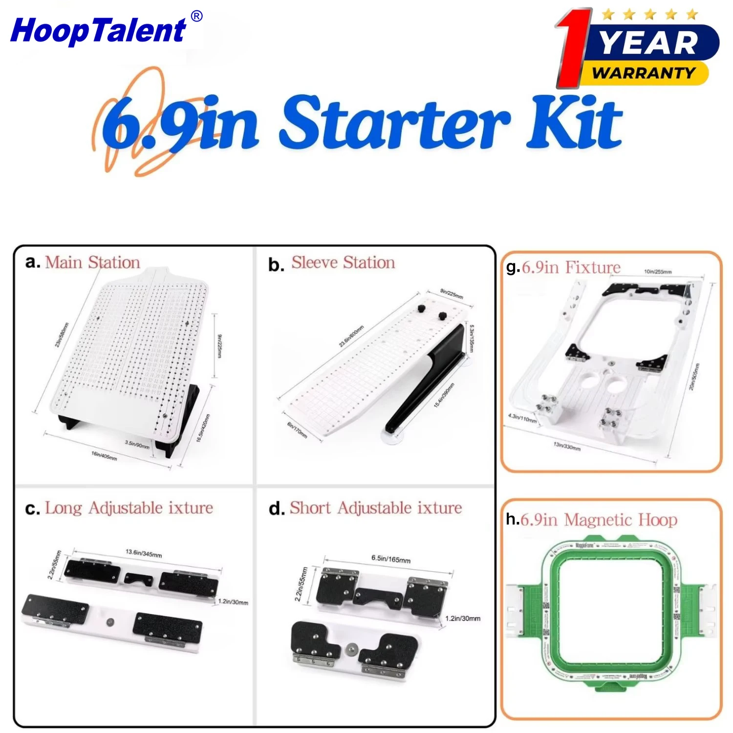 Hooping Station Kit for Ricoma - Embroidery Hoop Plastic 评论和价格