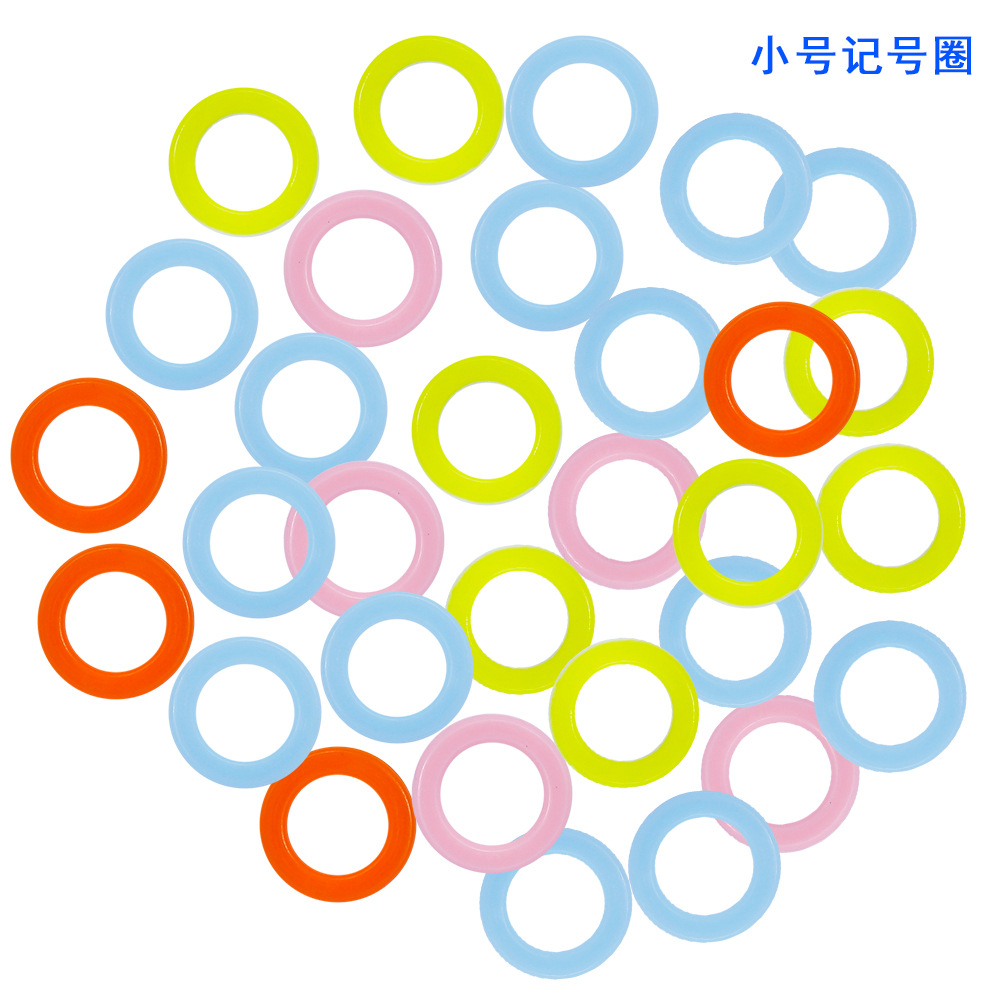 100pcs/Pack Round Knit Knittin - Embroidery Hoop Plastic 评论和价格
