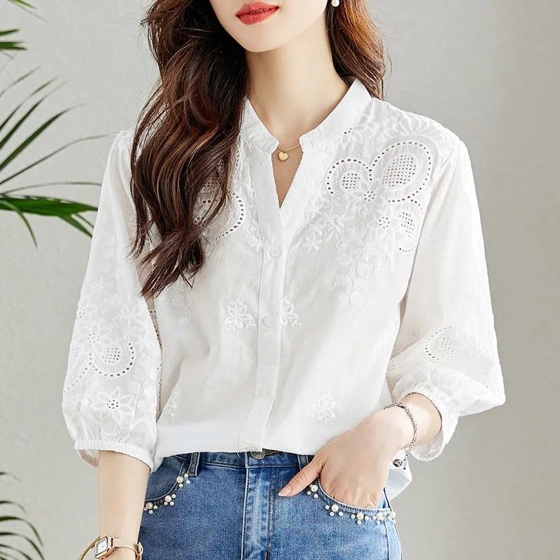 Women's White Eyelet Embroider - Embroidery Eyelet 评论和价格