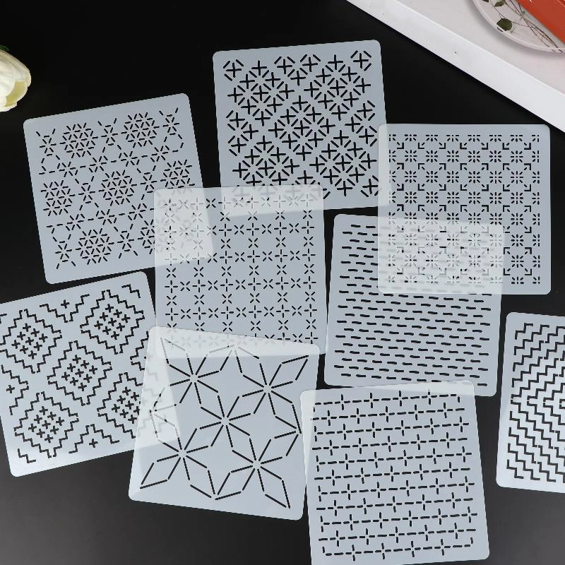 [J]9/32Pcs Sashiko Embroidery  - Embroidery Service 评论和价格