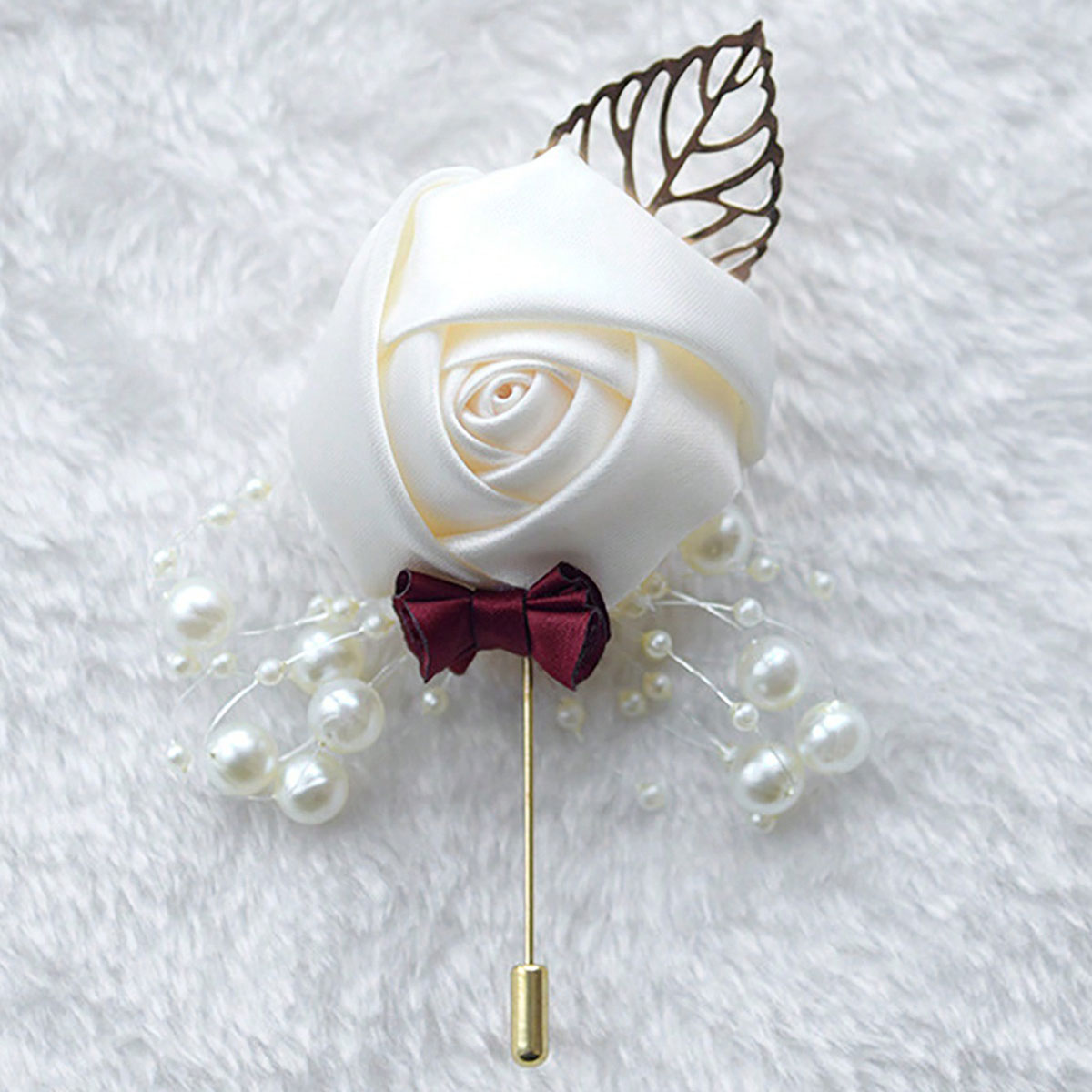 1 Piece Wedding Groom Men's Ro - Embroidery Knot 评论和价格
