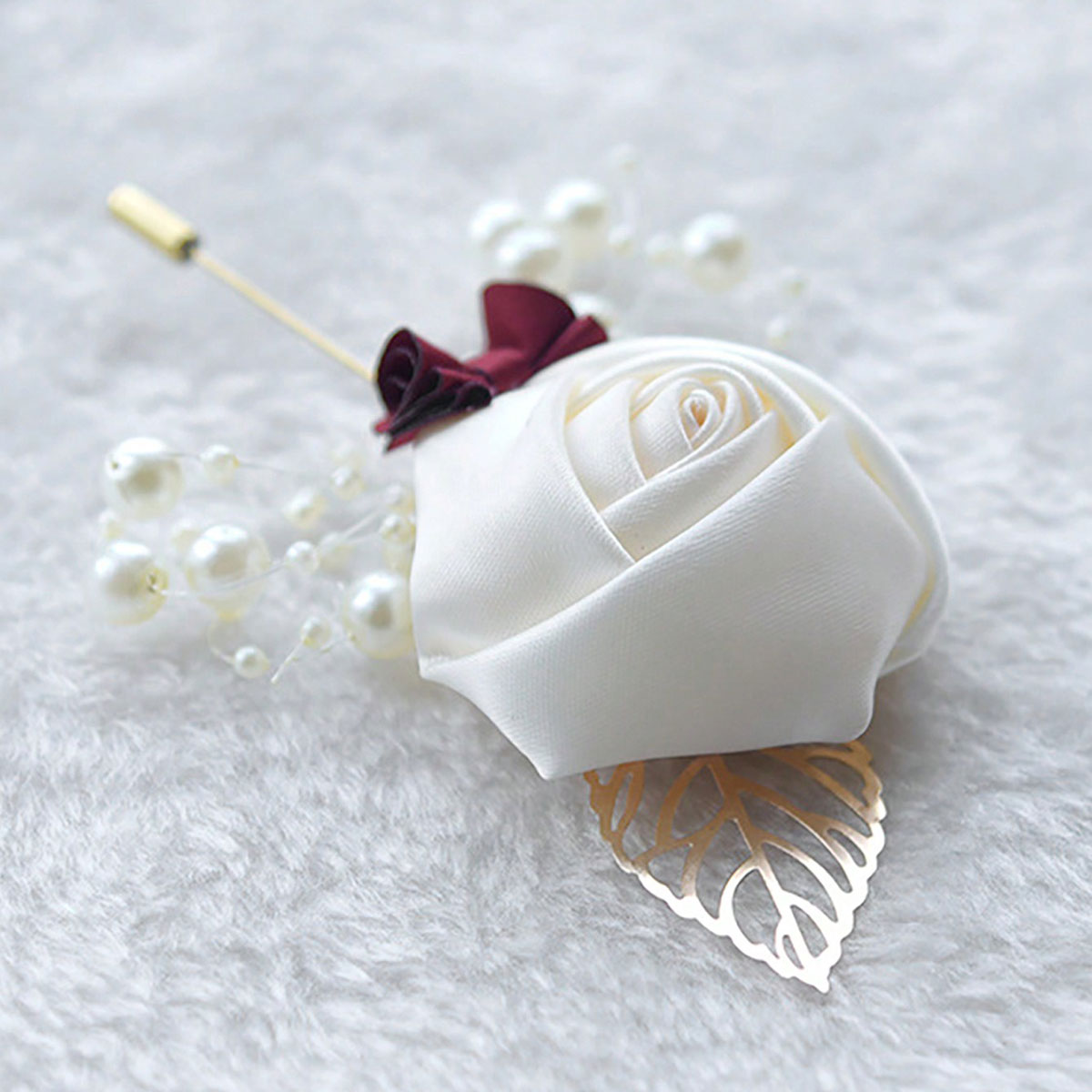 1 Piece Wedding Groom Men's Ro - Embroidery Knot 评论和价格