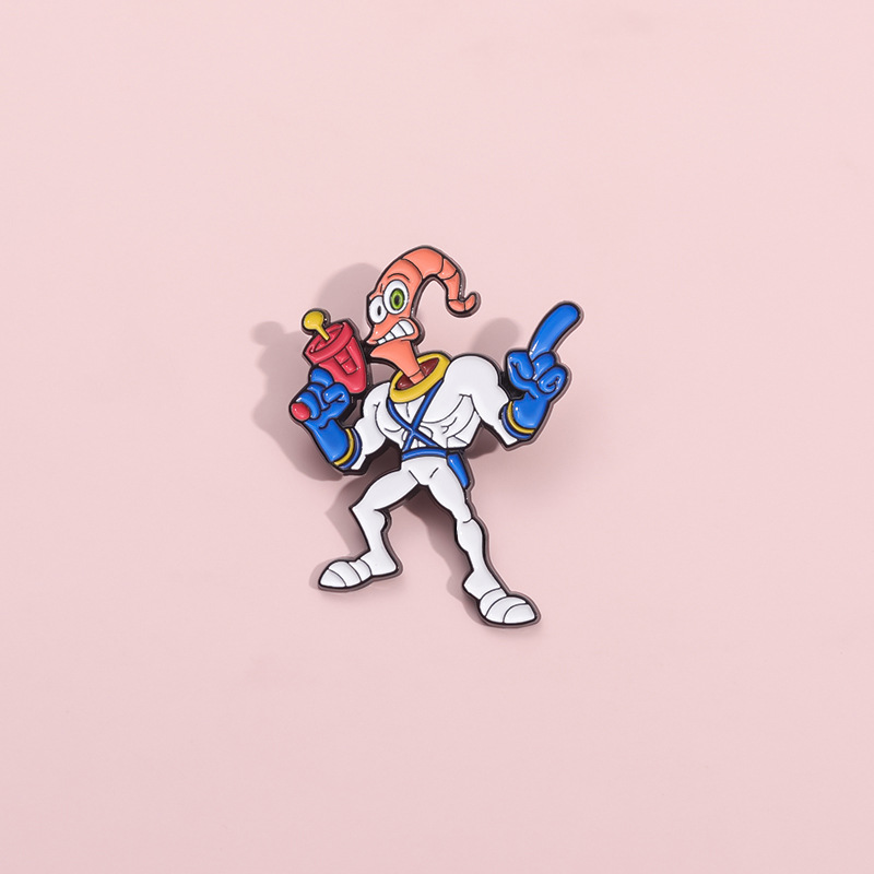 Cartoon Brooch English Letters - Embroidery Initials 评论和价格