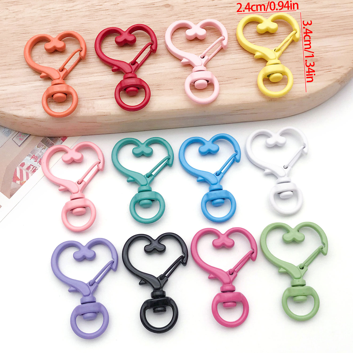 20pcs 24x34mm Paint Love Hook  - Embroidery Art Painting 评论和价格