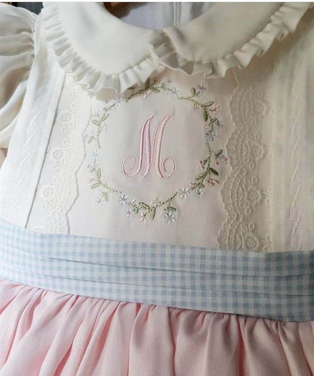 Baby Girl Summer Pink Rabbit E - Embroidery Rabbit 评论和价格